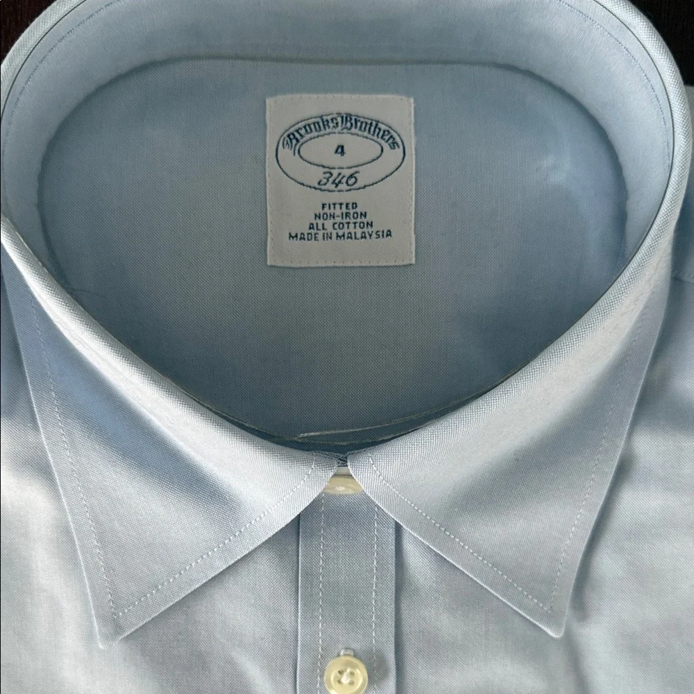 Brooks Brothers Sky Blue Dress Shirt - Picture 2 of 3